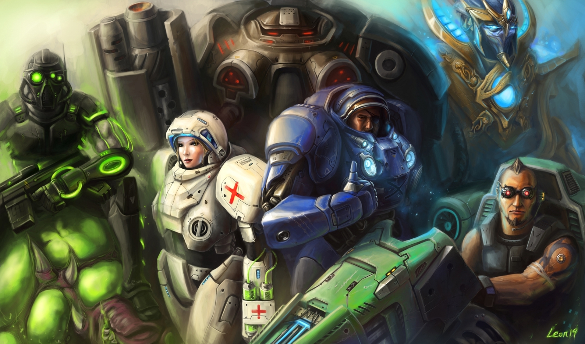 starcraft, обложка
